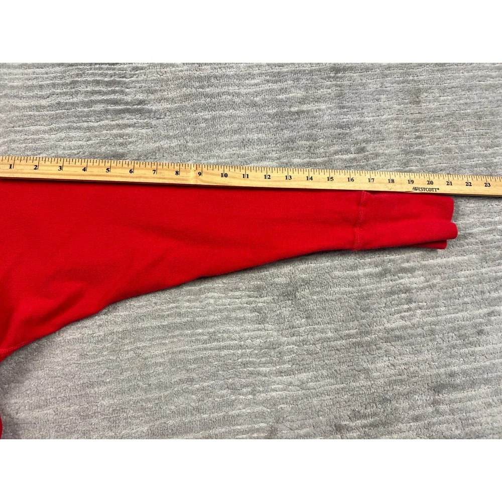 Unbranded Union Suit Mens M Red Thermal Long John One Piece Button Front Flap